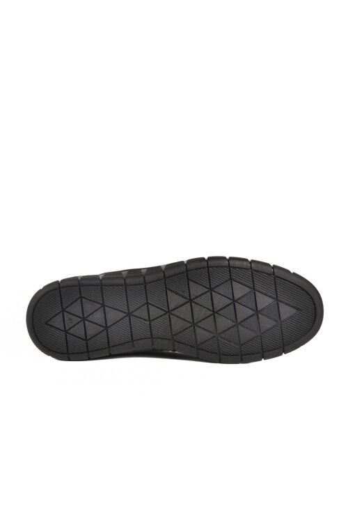 Black Nubuck Genuine Leather Mens Casual Shoes 995 M