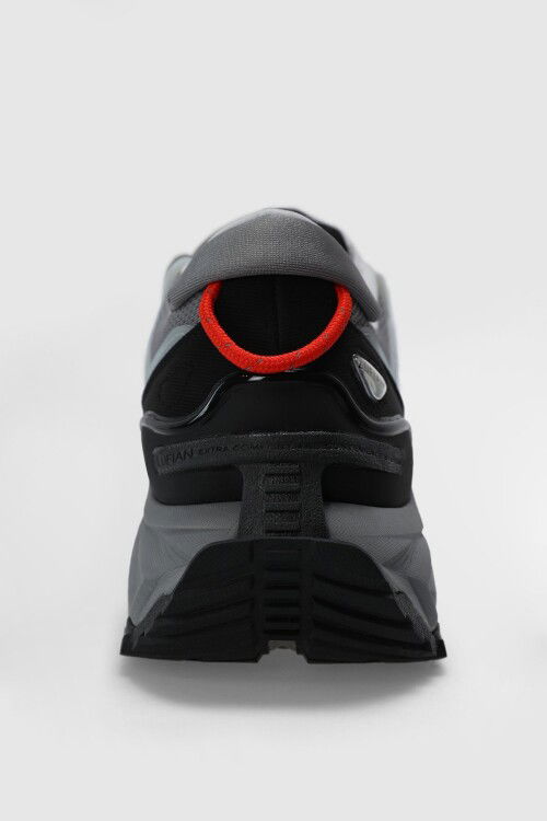 Siyah Fileli Hafif Esnek Erkek Spor Ayakkabı Edwin M