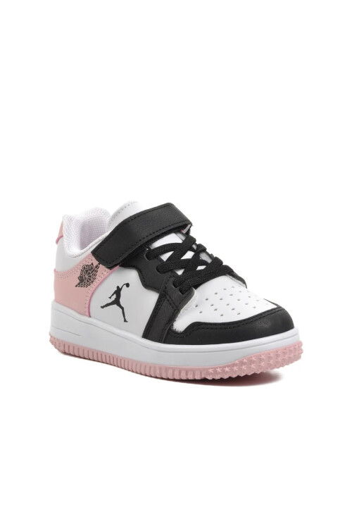 Black Powder Velcro Girls Sneaker Haykat Short F