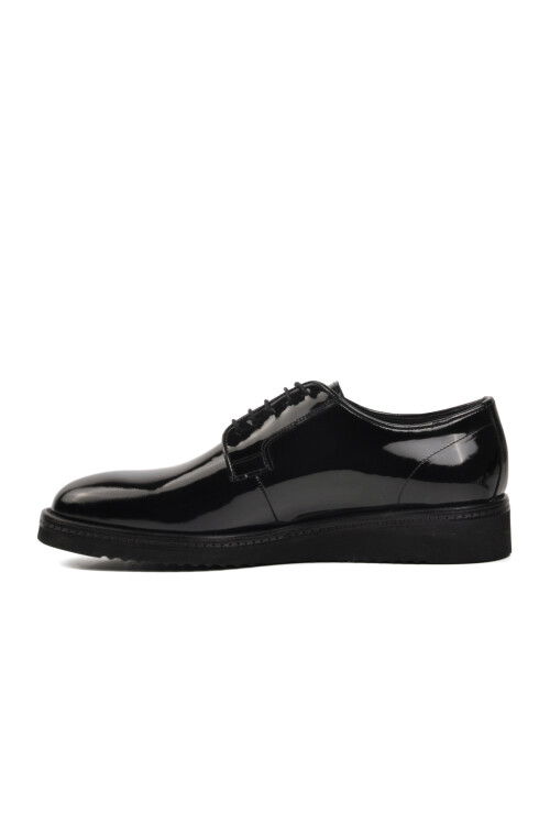 Black Patent Leather Genuine Leather Mens Classic Shoes 2980 M
