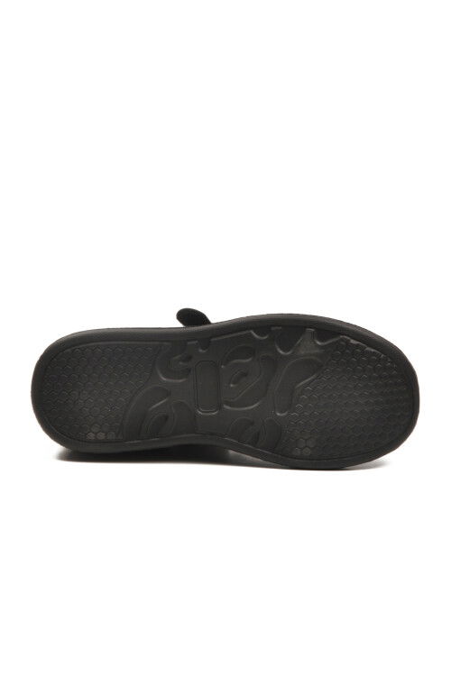 Siyah Simli Cırtlı Hafif Kız Çocuk Spor Ayakkabı 2540-26K F