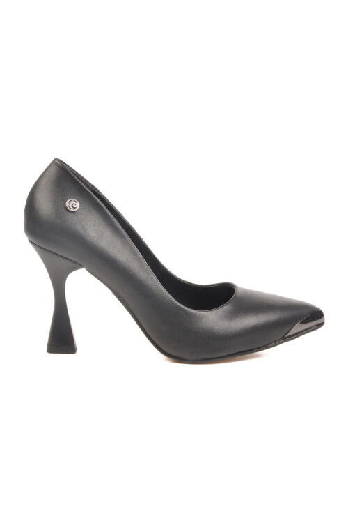 Black Thin Heeled Womens Evening Shoes PC-54223 Z