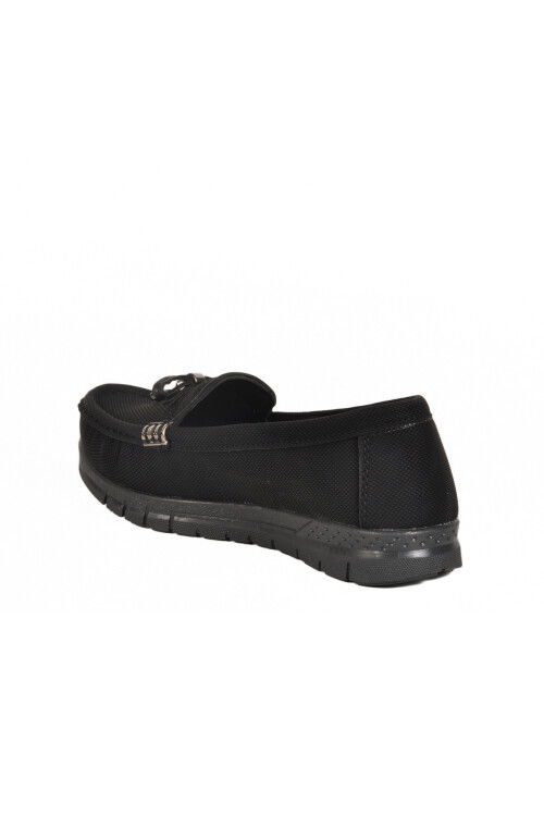 Black Lightweight Flexible Womens Casual Shoes 157 Z