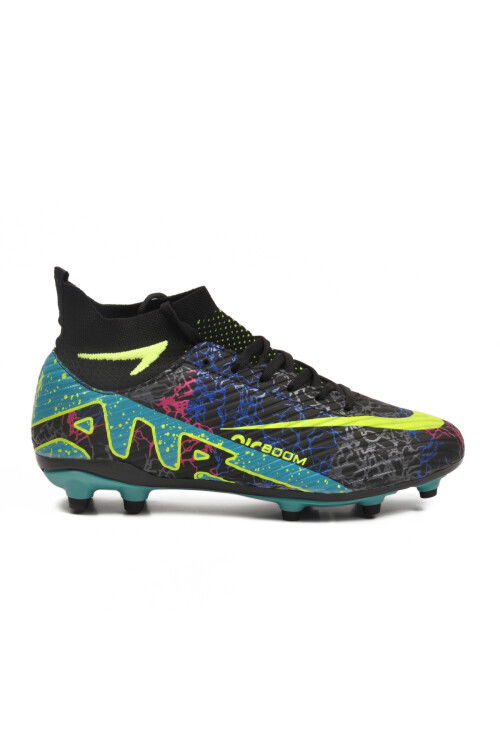 Mens Cleats Air 600 M with Black Turquoise Socks