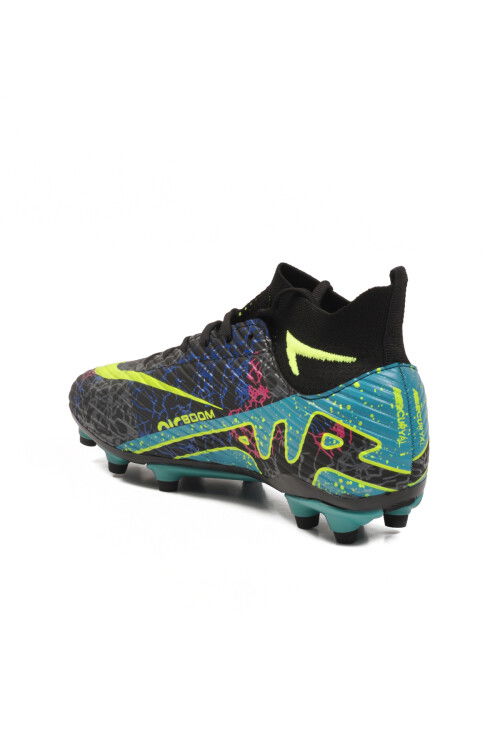Mens Cleats Air 600 M with Black Turquoise Socks