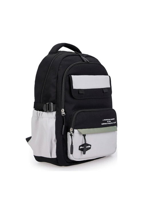 Black Unisex Backpack 07PCT185-S