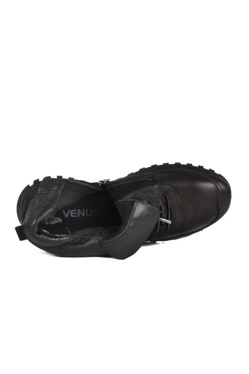 Black Mink Nubuck Genuine Leather Womens Boots 2413554K Z