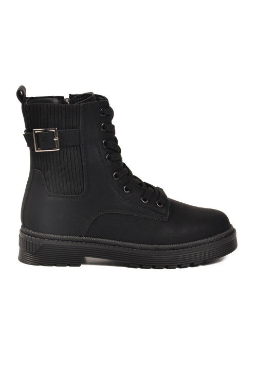 Black Emerald Polar Fleece Non-Slip Sole Womens Boots 24030 Z