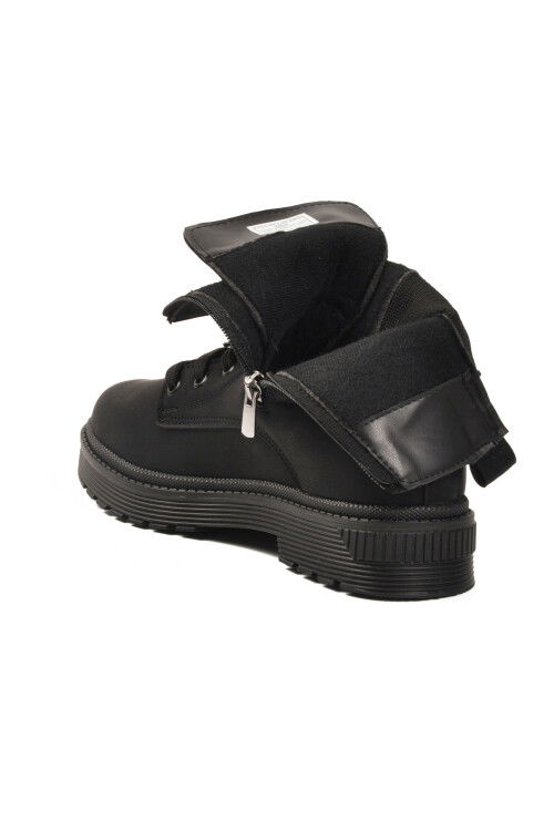 Black Emerald Polar Fleece Non-Slip Sole Womens Boots 24030 Z