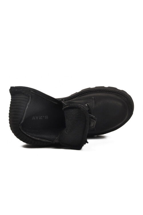 Siyah Zümrüt Polarlı Kaymaz Taban Kadın Bot Serpa 5200 Z