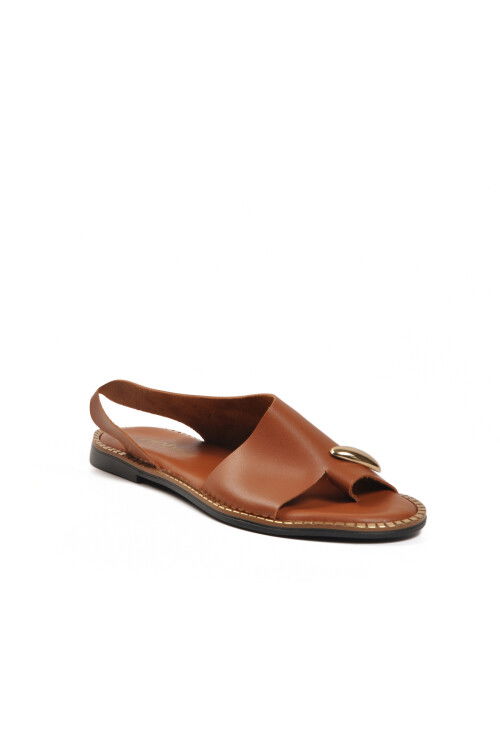 Tan Light Thin Sole Womens Sandals 102 Z