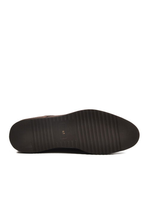 Taba Hakiki Deri Bağcıklı Erkek Klasik Ayakkabı 3264 M