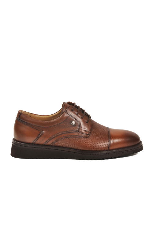 Tan Genuine Leather Mens Classic Shoes 2991 M
