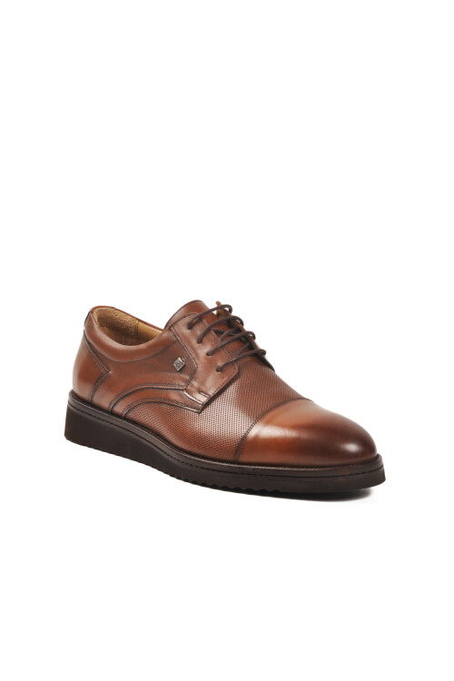 Tan Genuine Leather Mens Classic Shoes 2991 M