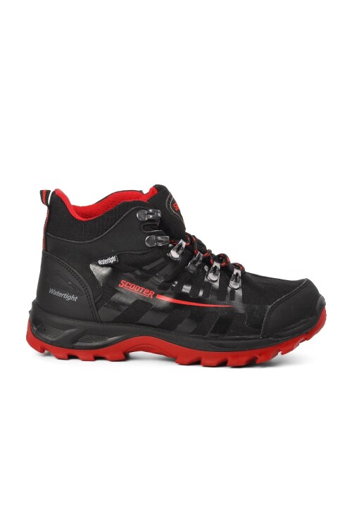 Black Red Unisex Waterproof Boots G5551 G