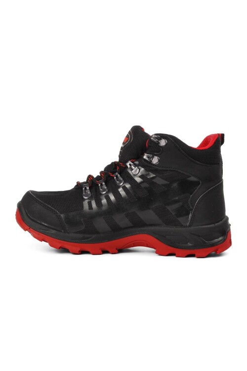 Black Red Unisex Waterproof Boots G5551 G