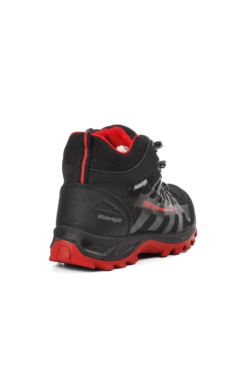Black Red Unisex Waterproof Boots G5551 G