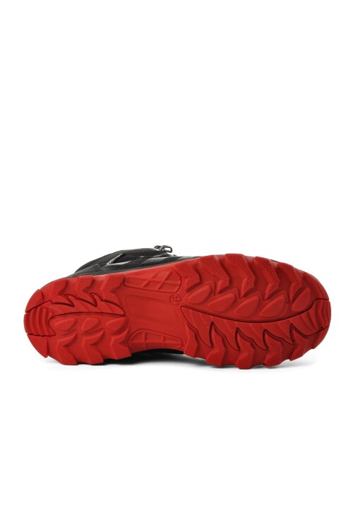 Black Red Unisex Waterproof Boots G5551 G