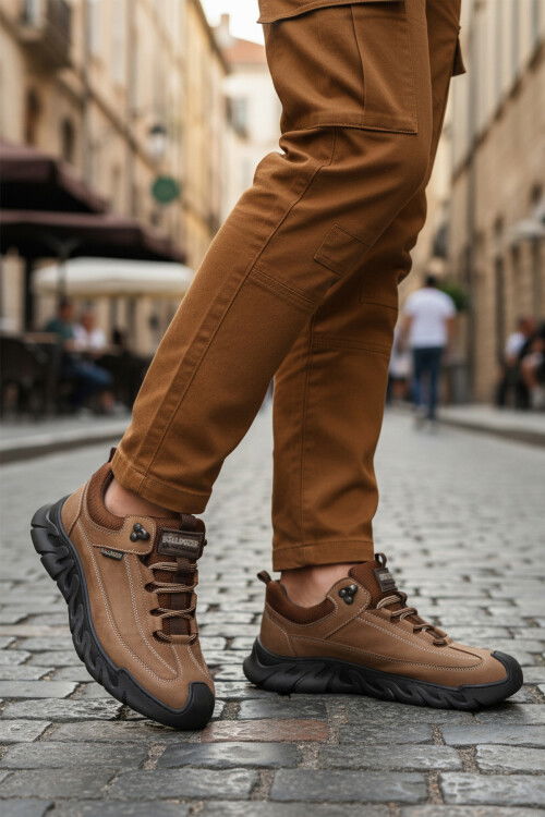 Mink Nubuck Genuine Leather Mens Casual Shoes 240003 M