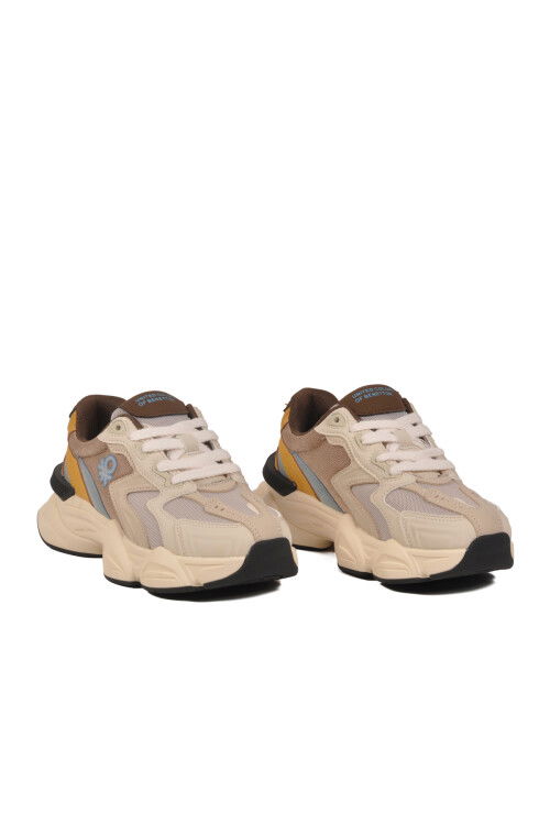 Bej Haki Memory Foam Kadın Spor Ayakkabı BN-11121 G