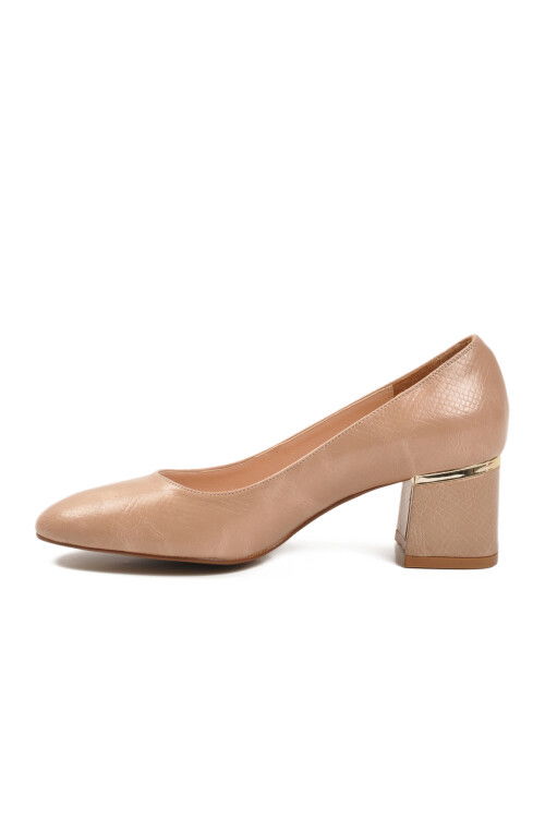 Bej Kadın Topuklu Ayakkabı 357184 Z