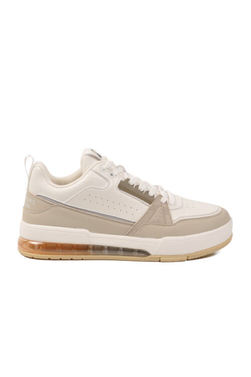 Beyaz Bağcıklı Erkek Sneaker BNI-10251 M