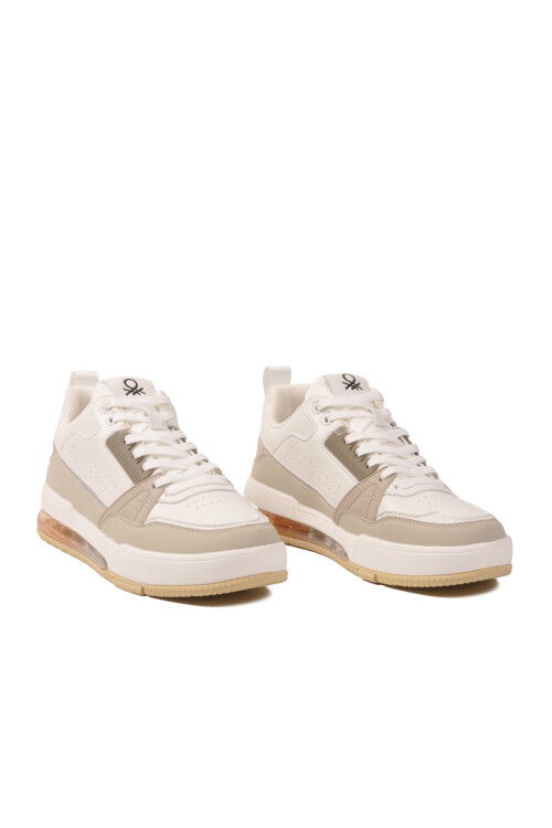 Beyaz Bağcıklı Erkek Sneaker BNI-10251 M