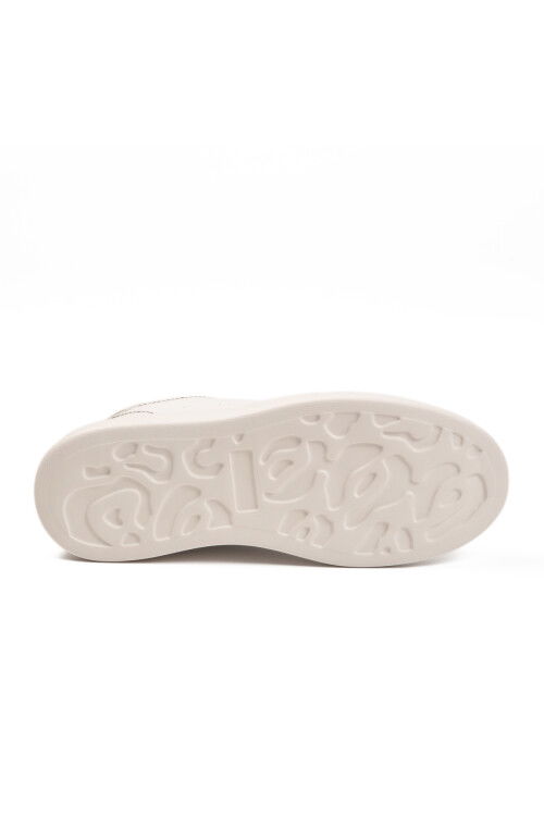 Beyaz Bağcıklı Erkek Sneaker BNI-12081 M