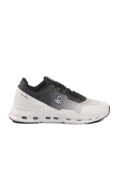 Beyaz Bağcıklı Hafızalı Taban Erkek Spor Ayakkabı BNI-11053 M