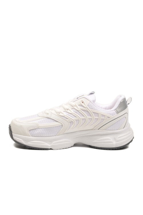 Beyaz Hafif Esnek Bağcıklı Erkek Spor Ayakkabı 2392 M