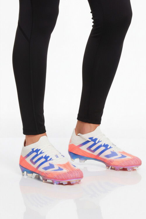 Beyaz Saks Bilekten Lastikli Bağcıklı Unisex Krampon GKP-252-149 G