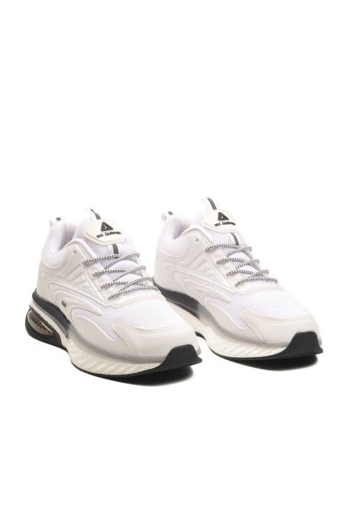 Beyaz Fileli Hafif Esnek Memory Foam Erkek Spor Ayakkabı 2294 M