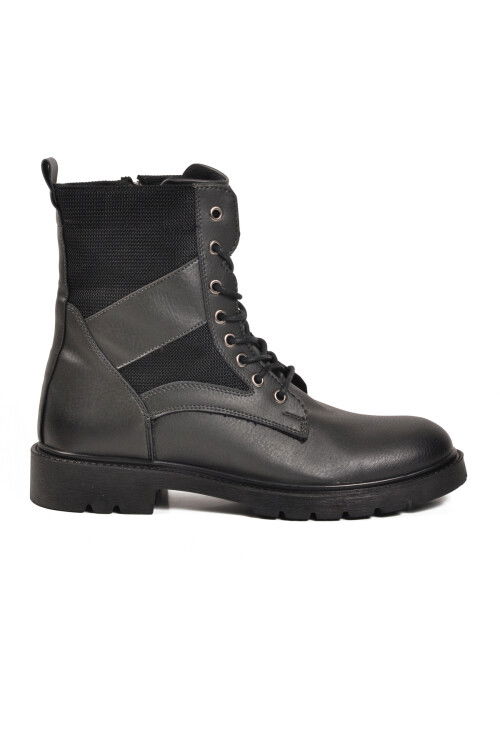 Füme İçi Polarlı Kaymaz Taban Uzun Erkek Bot 756 M