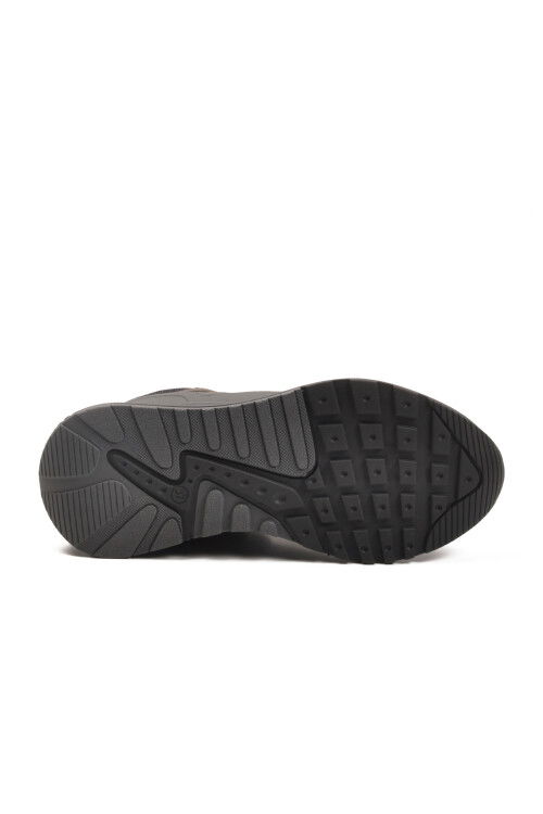 Füme Bilek Boy Kaymaz Bağcıklı Hafif Unisex Bot 2880 G