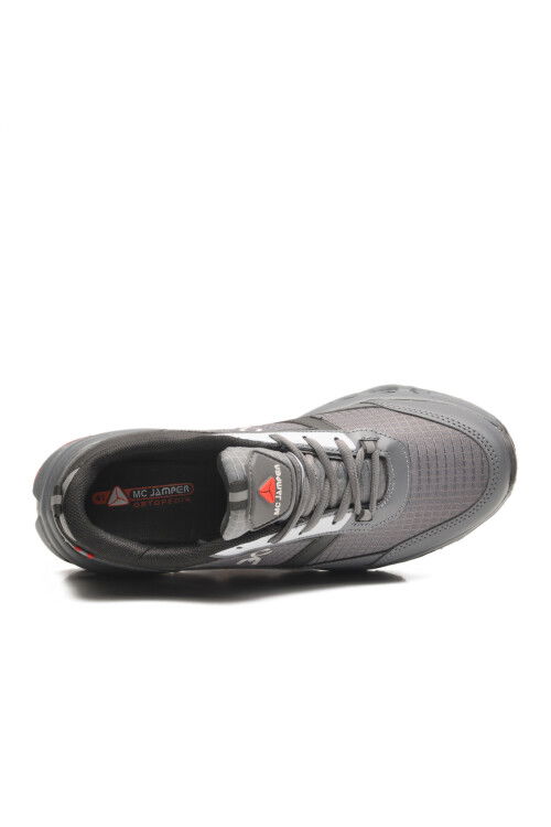 Füme Memory Foam Hafif Esnek Bağcıklı Erkek Sneaker 2394 M