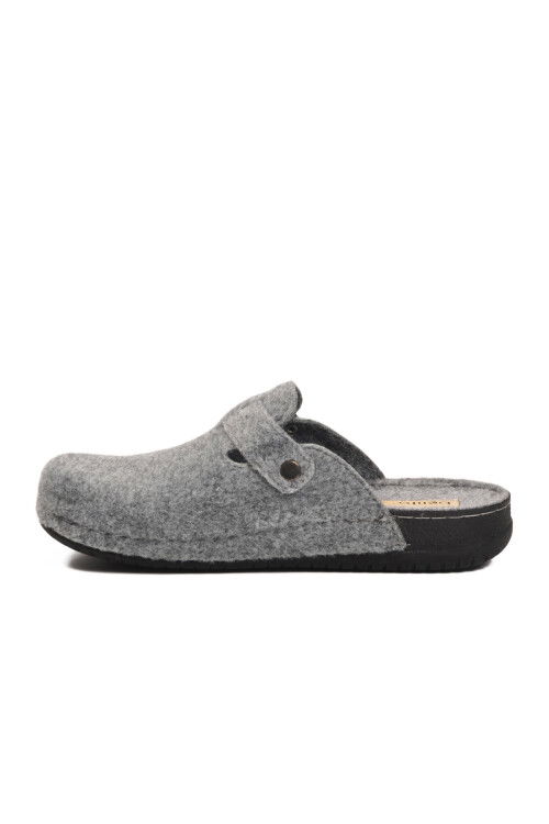 Gray Anatomic Mens Slippers K-12113 M