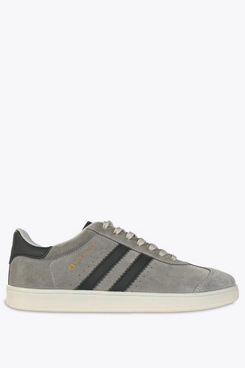 Gray Lace-Up Lightweight Mens Sneakers 102 24155 Kamiq M