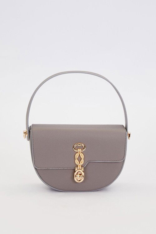 Gri Kadın El ve Omuz Çantası 930930