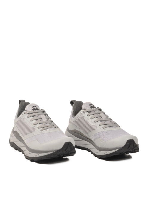 Gri Hafızalı Taban Bağcıklı Erkek Spor Ayakkabı BNI-11016 M