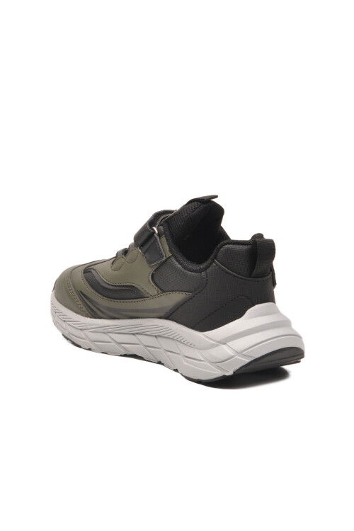 Haki Cırtlı Hafif Esnek Erkek Çocuk Spor Ayakkabı 1987 F