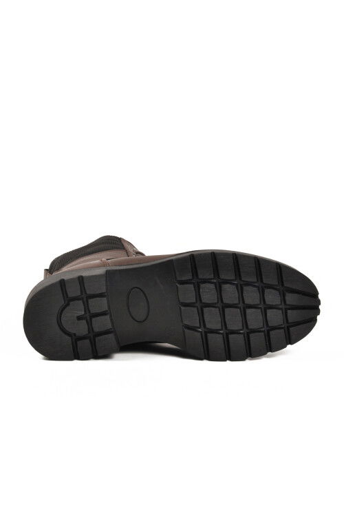 Kahve İçi Polarlı Kaymaz Taban Uzun Erkek Bot 756 M