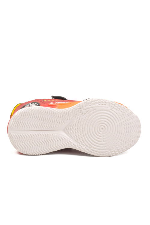 Kırmızı Cırtlı Hafif Erkek Çocuk Spor Ayakkabı Racing P