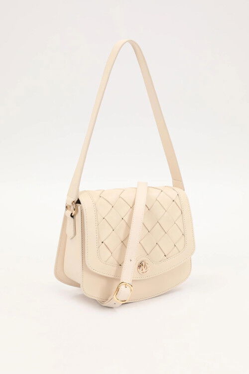 Krem Kadın Omuz Çantası 930221