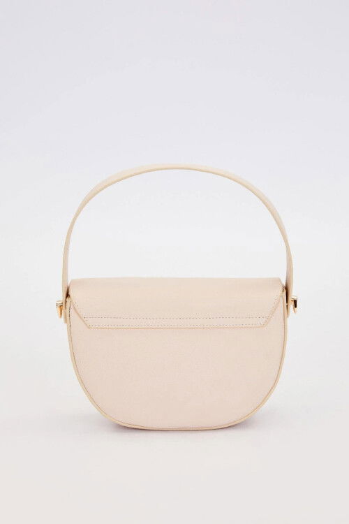 Krem Kadın El ve Omuz Çantası 930930