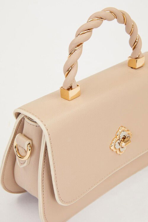 Nude Kadın El ve Omuz Çantası 930179