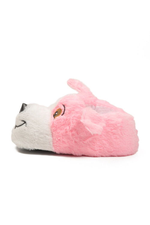 Pembe Köpek Desenli Unisex Panduf 26K001