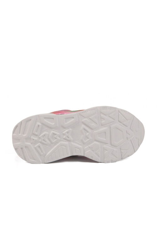 Pembe Misina Bağcıklı Kız Çocuk Spor Ayakkabı BNI-10256 P