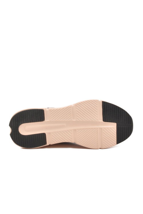 Pudra Bağcıklı Hafızalı Taban Kadın Spor Ayakkabı BNI-11050 G