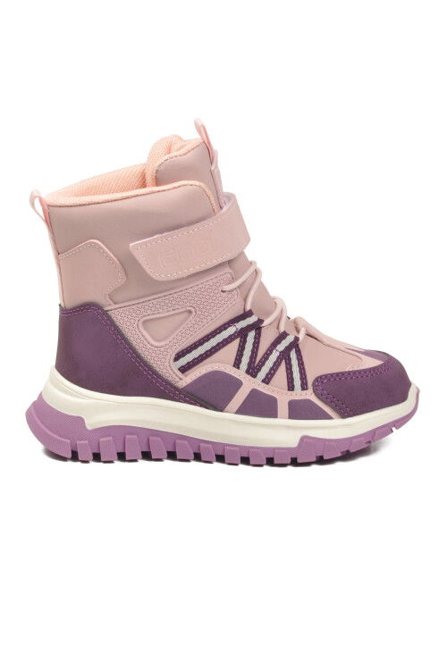 Pudra Cırtlı Kaymaz Taban Kız Çocuk Bot Hilly P