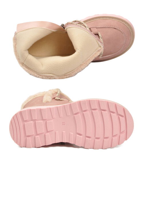 Pudra İçi Polarlı Kaymaz Kız Çocuk Bot Lina F